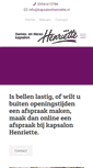 Mobile Screenshot of kapsalonhenriette.nl